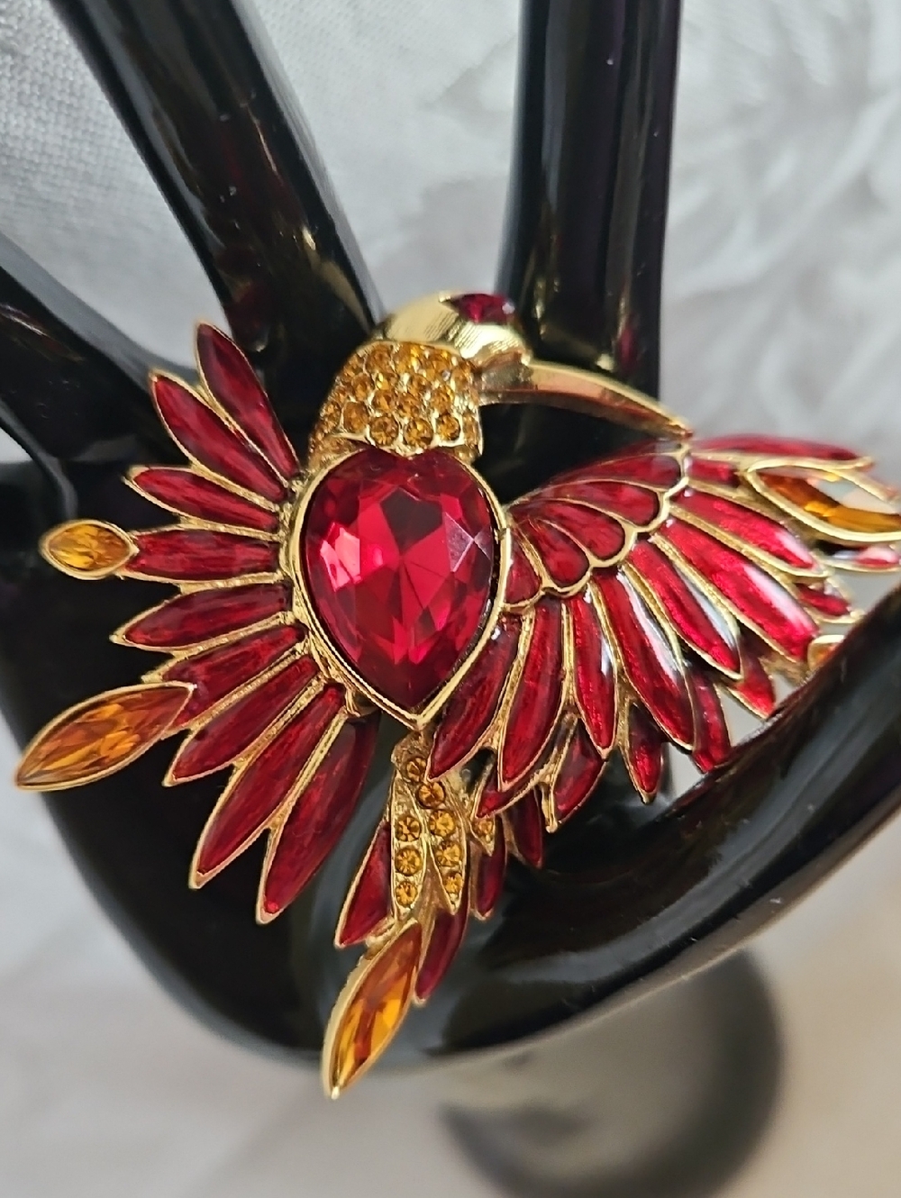 Graziano "Bird Of Paradise" Vintage Brooch. - Picture 10 of 11
